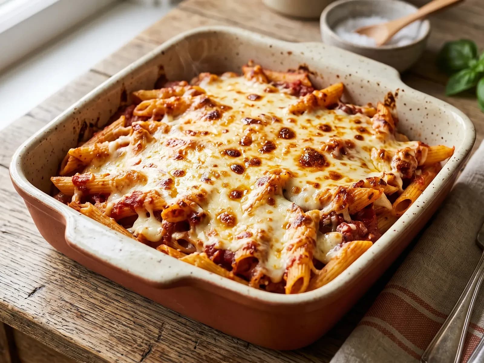 Baked Cheesy Pasta
