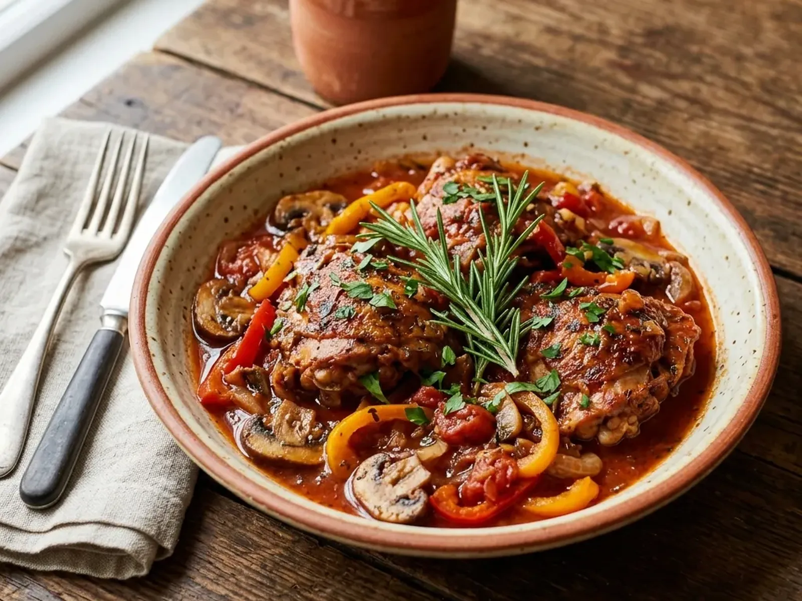 Chicken Cacciatore