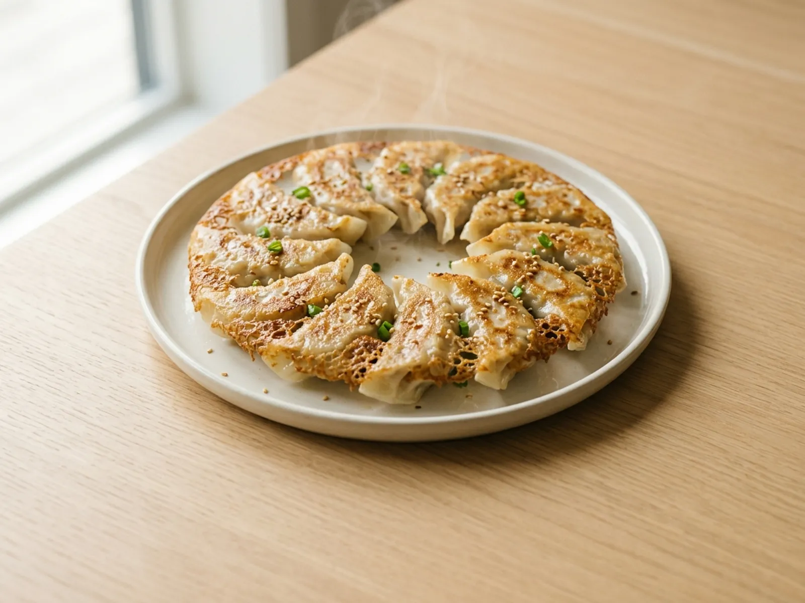 Gunmandu (Crispy Pan-fried Dumplings)