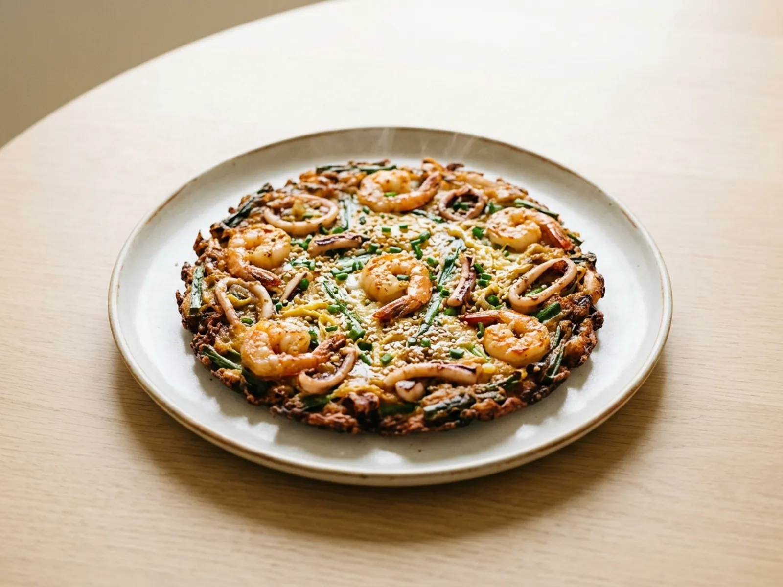 Seafood Pancake (Haemul Pajeon)