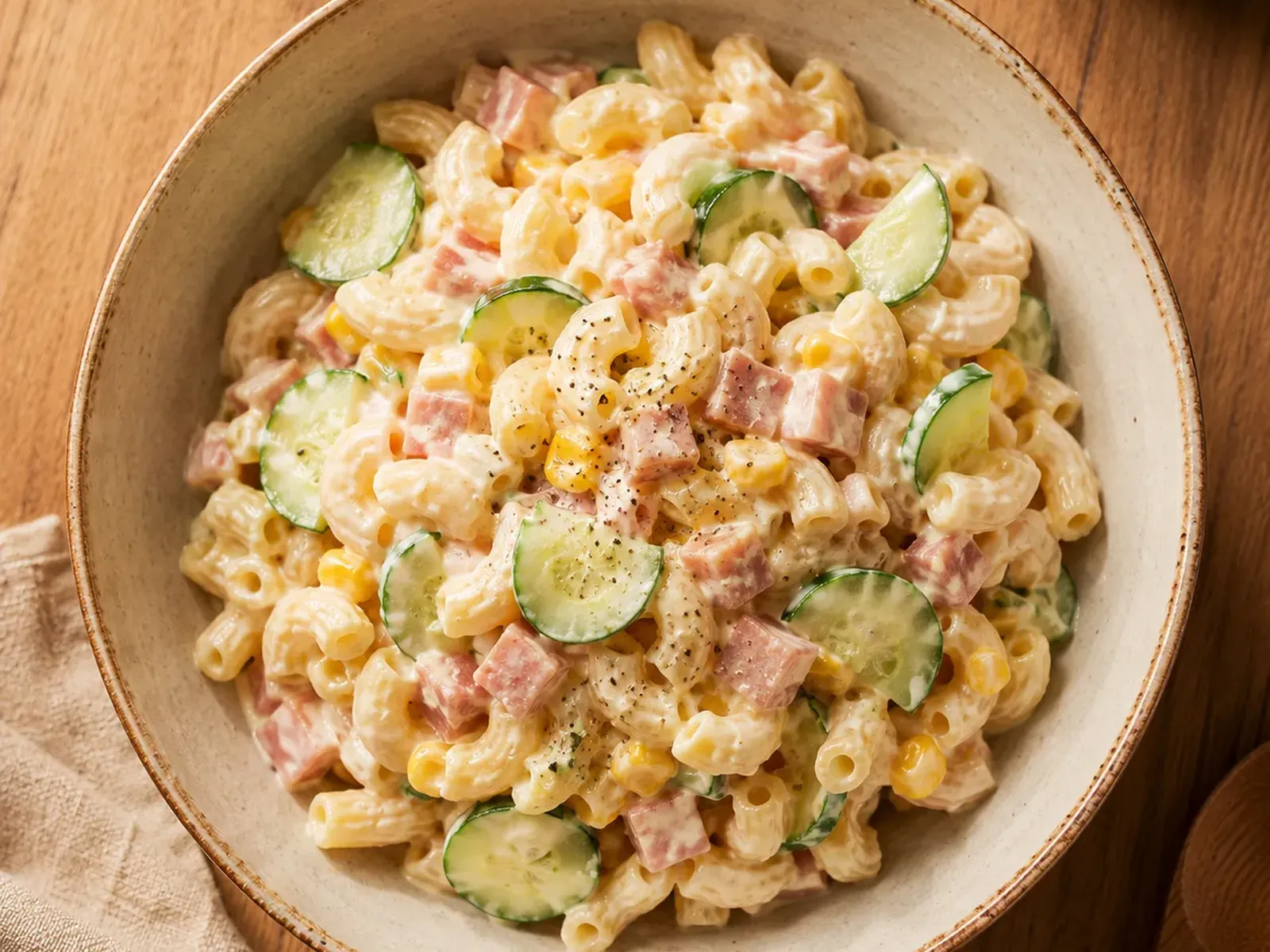 Japanese Mayo Pasta Salad