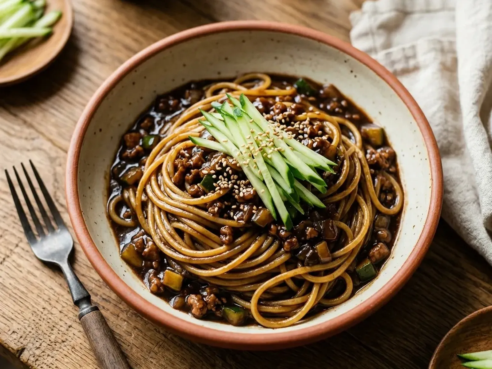 Uni-Jjajang Spaghetti Fusion