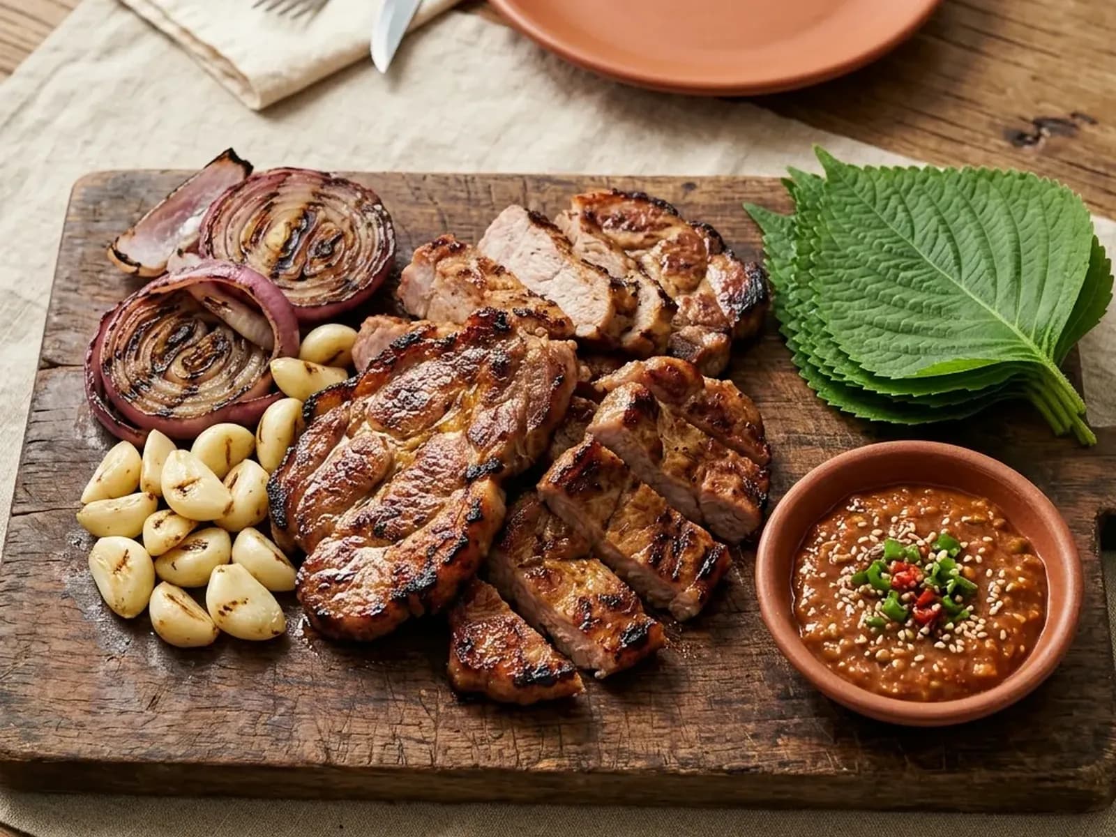 Pork Neck Skillet