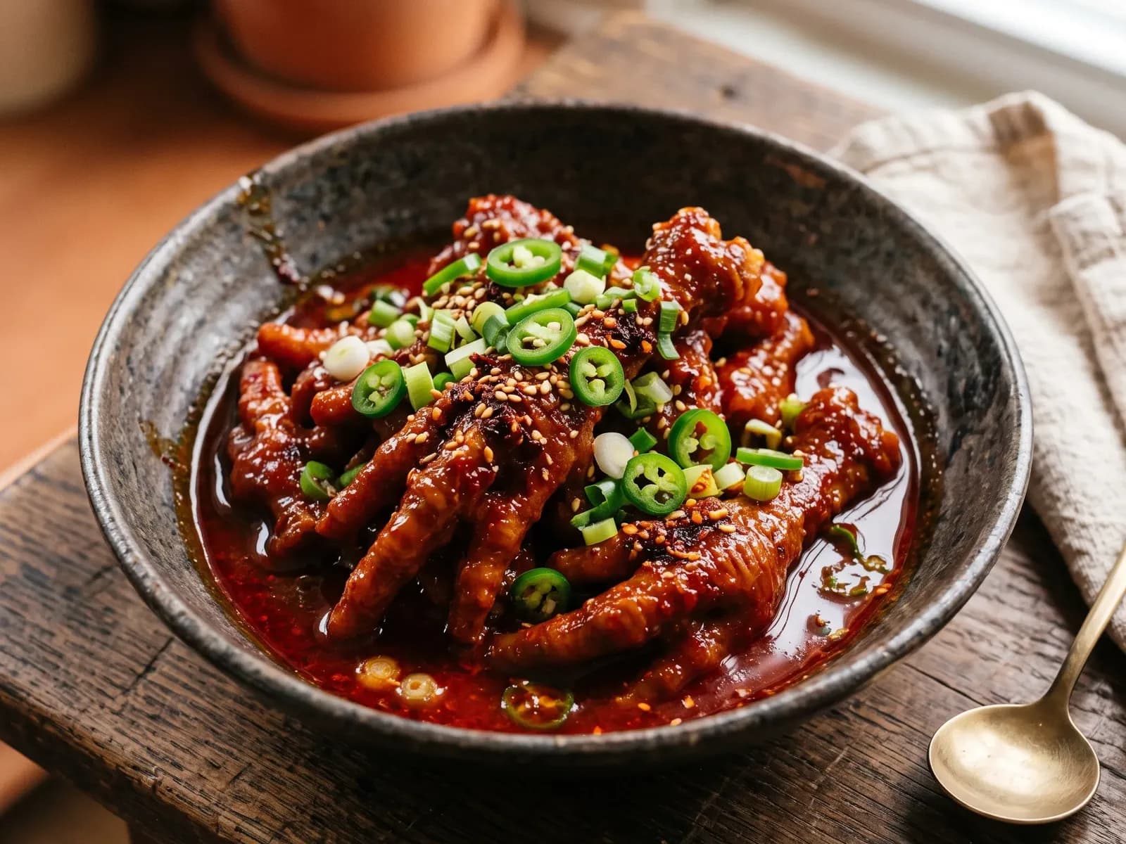 Boneless Chicken Feet Soup