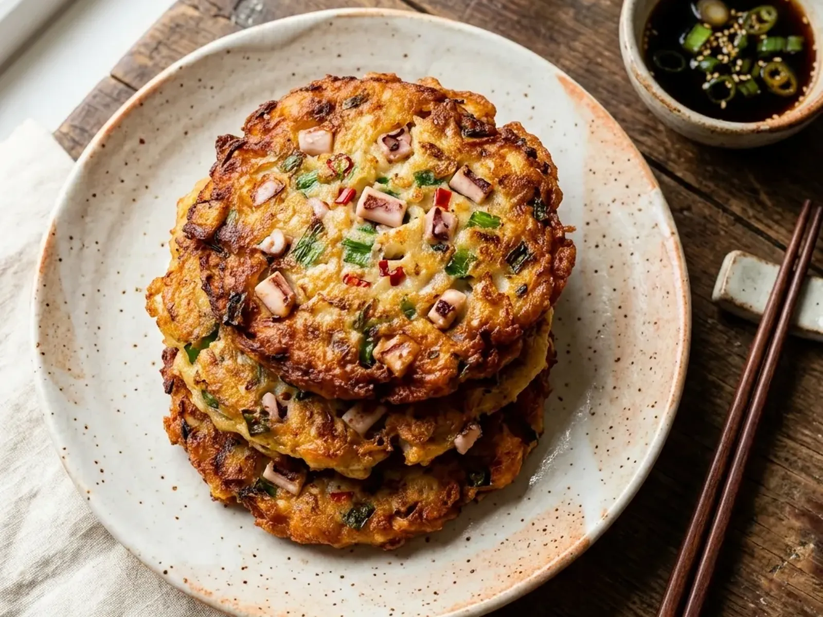 Squid & Potato Pancake