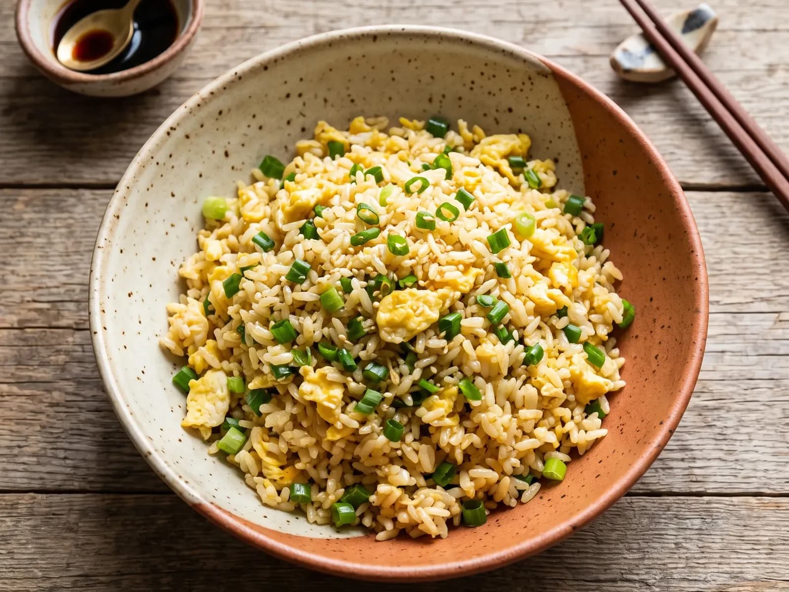 Green Onion Egg Fried Rice