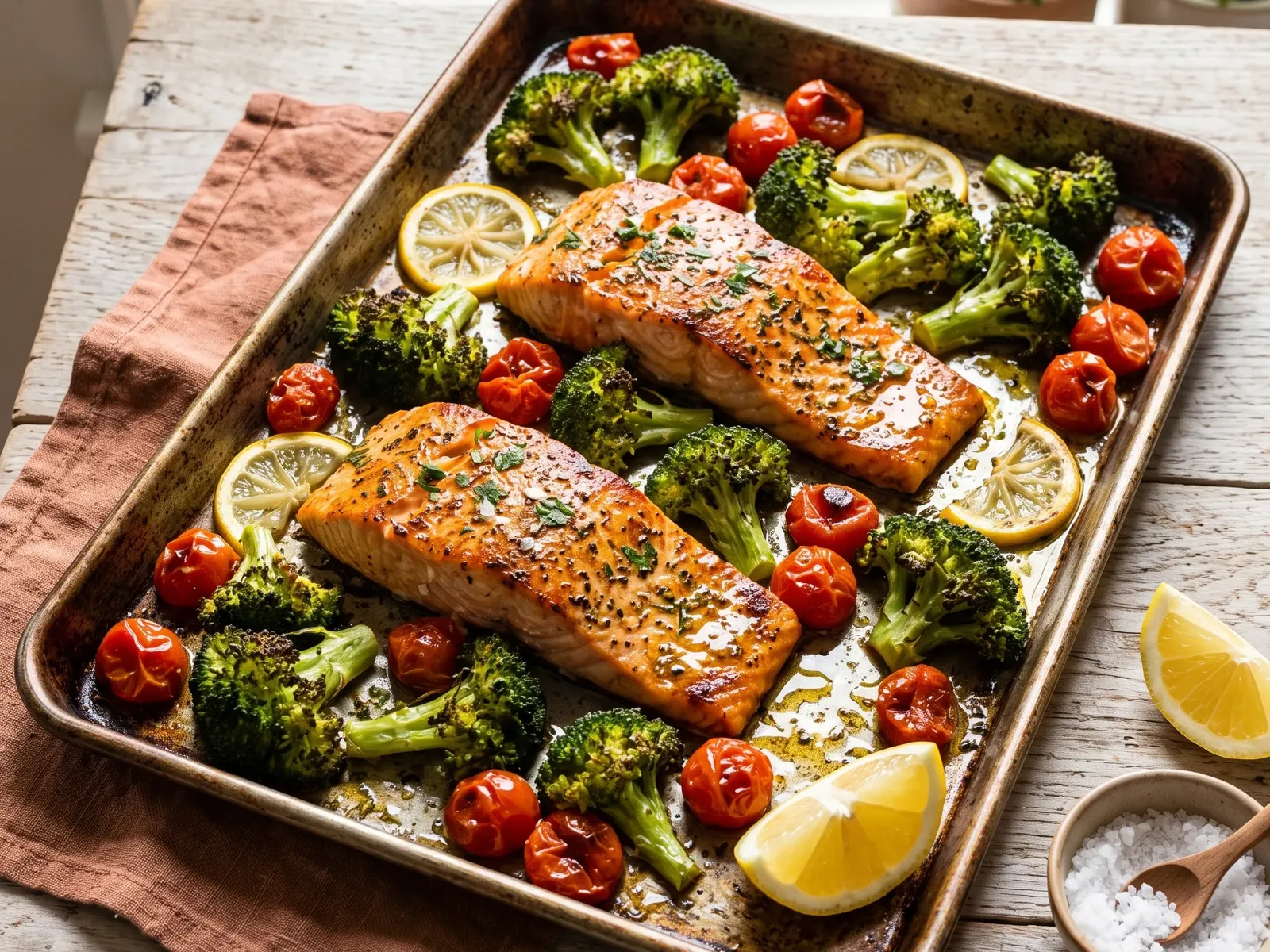 Sheet-Pan Salmon