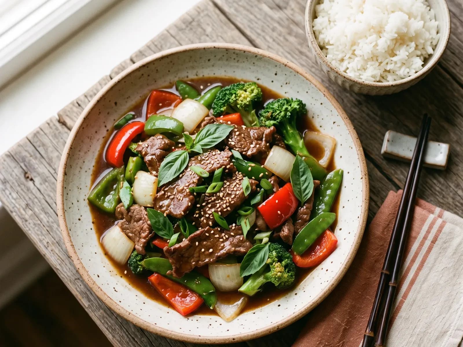 Thai Beef & Vegetable Stir-fry