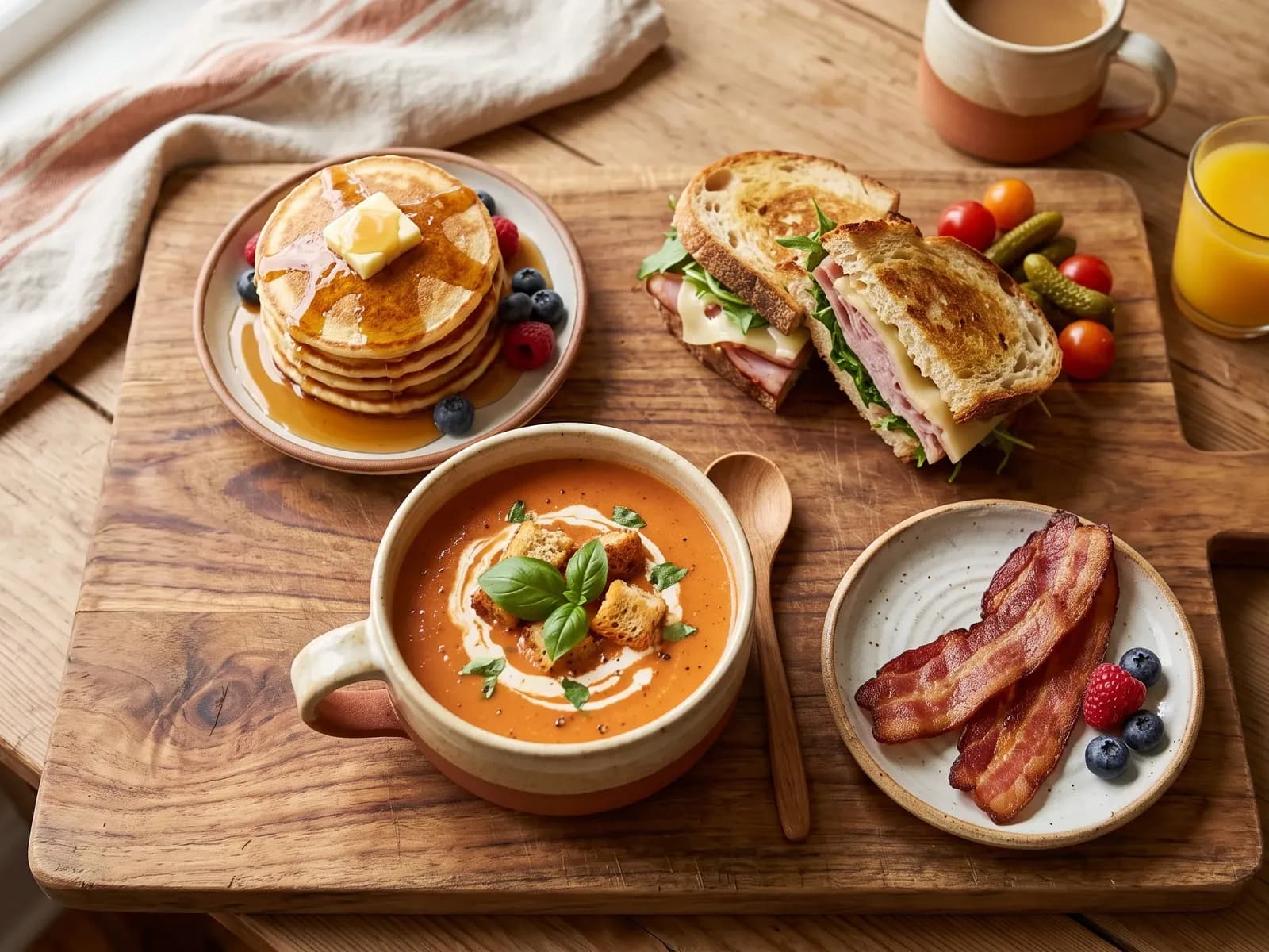 Weekend Brunch Spread
